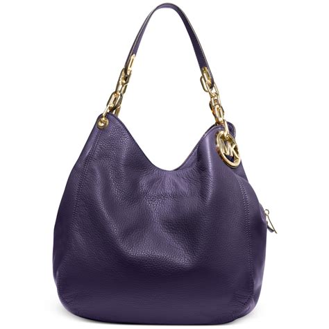 michael kors purple handbags|michael kors purple shoulder bags.